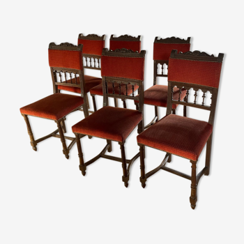 6 chaises 1930