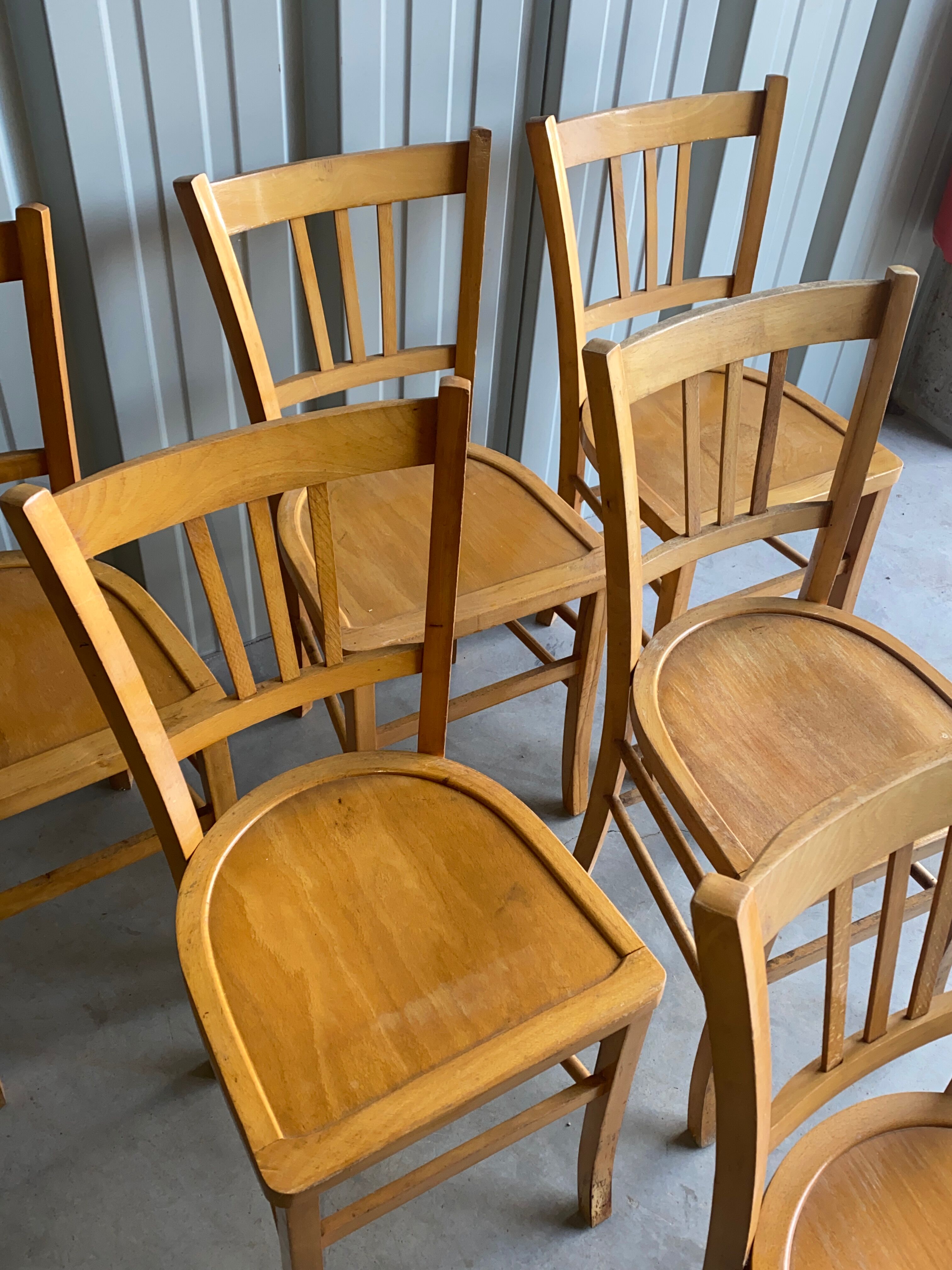 6 chaises bistrot