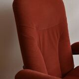 Fauteuil relax vintage ancien scandinave réglable ajustable
