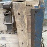 Ancient timber maritime military crate