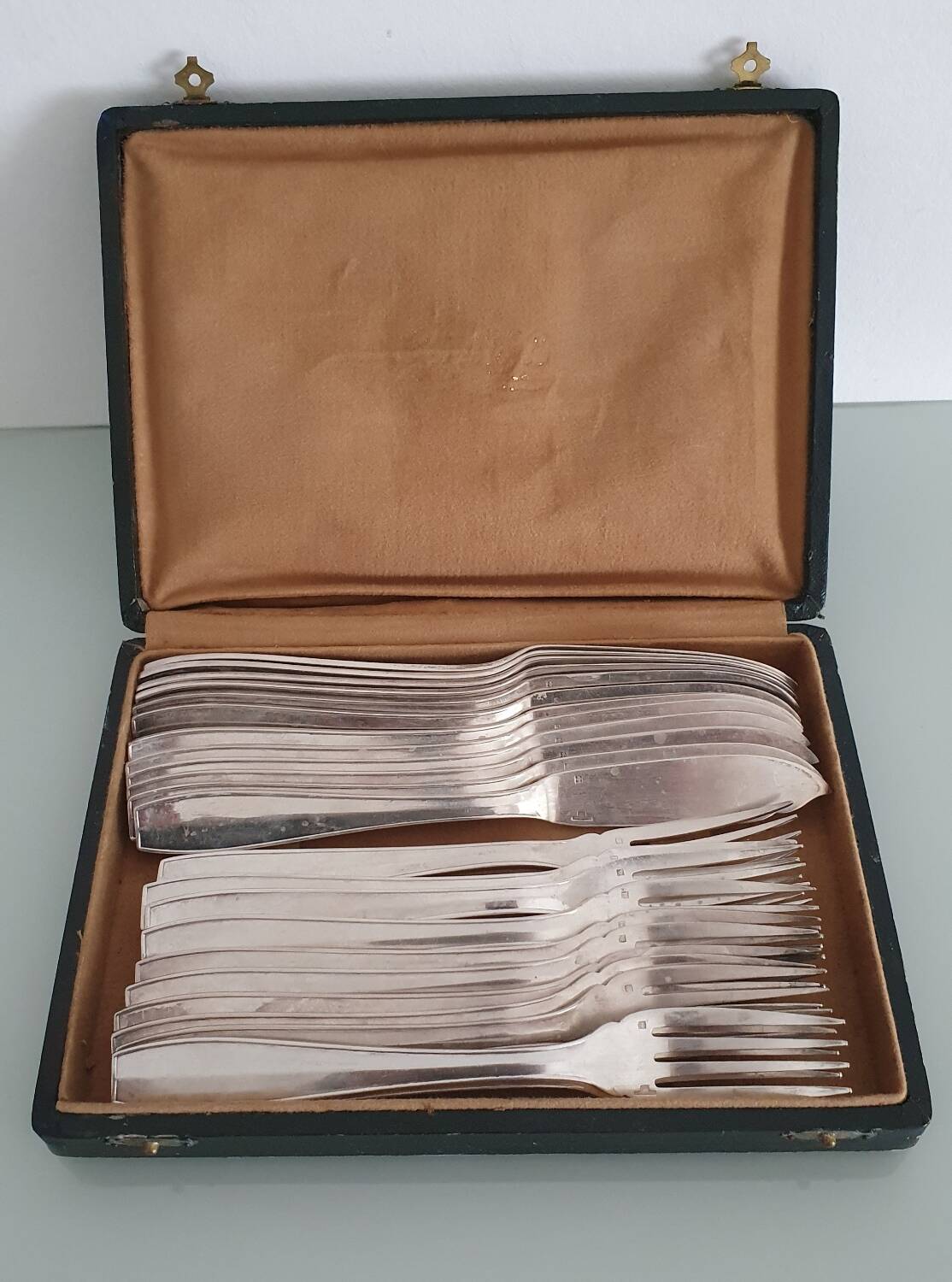 Christofle fish cutlery set