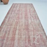 Pink Oushak Turkish Runner sku 3370