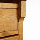 Vintage Industrial English Oak Filing Cabinet with Drawers, 1920s