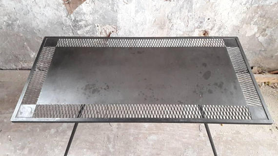 Metal coffee table