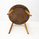 Fully restored oak coffee table, Czechoslovakia, 1960´s