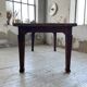 Solid oak farmhouse table 185cm