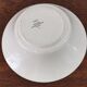 Old Digoin Sarreguemines salad bowl in red and white porcelain N°9545