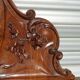 Commode en noyer Louis XV avec miroir