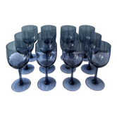 Série de 12 verres MCM, années 1950