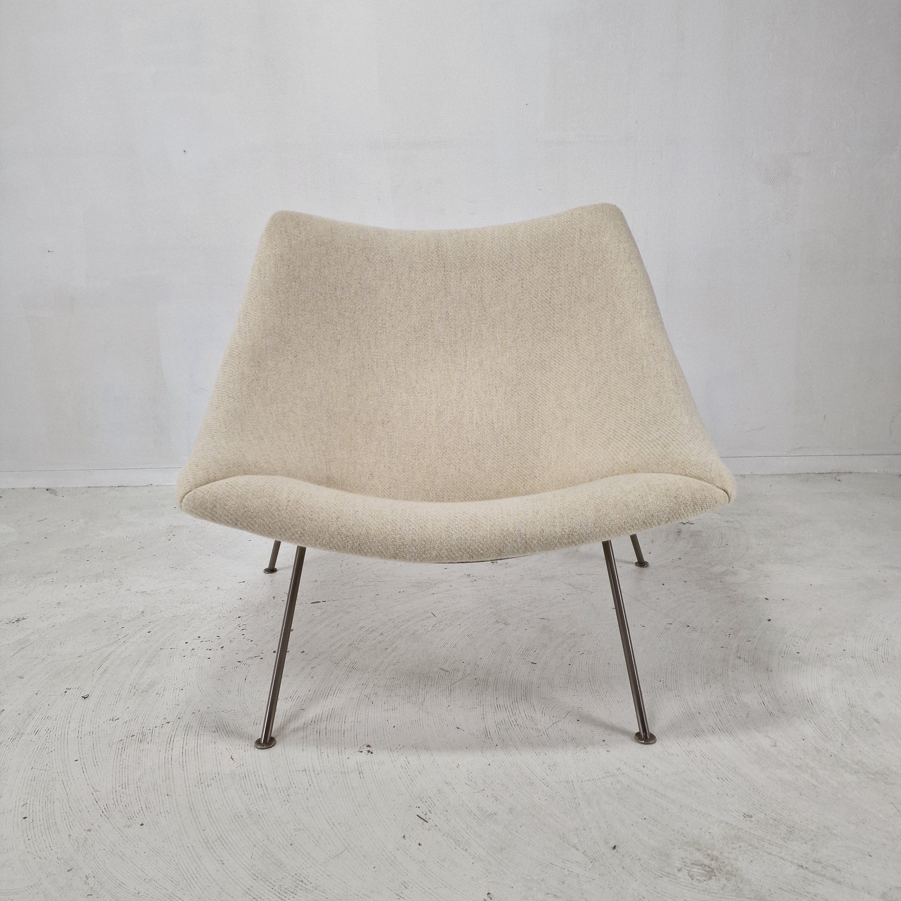Oyster Chair with Ottoman by Pierre Paulin for Artifort, 1960's