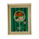 Amleto Dalla Costa, original serigraph framed, Milan Italy 1980s