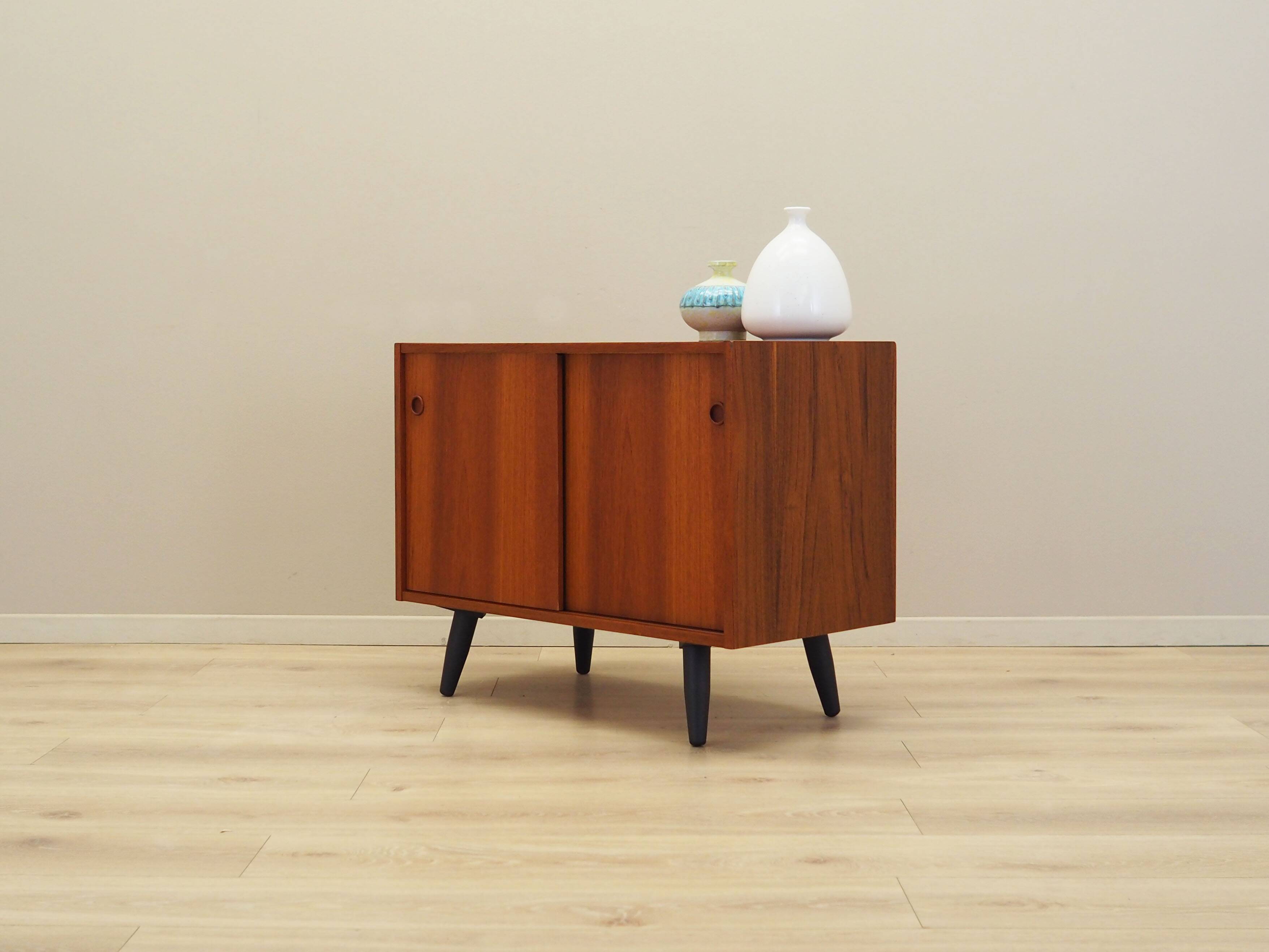 Teak cabinet, Danish design, 1970s, production: Denmark