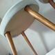 2 cocktail chairs 50s