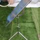 1950s stainless steel medical table