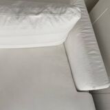 Méridienne en coton blanc Karma