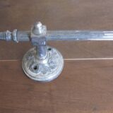 Set of antique silver bathroom elements