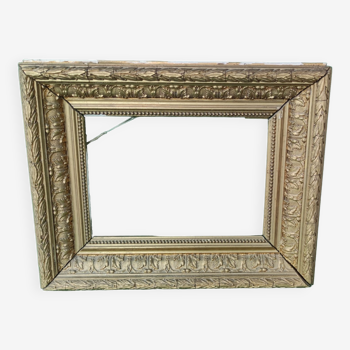 Old gilded frame