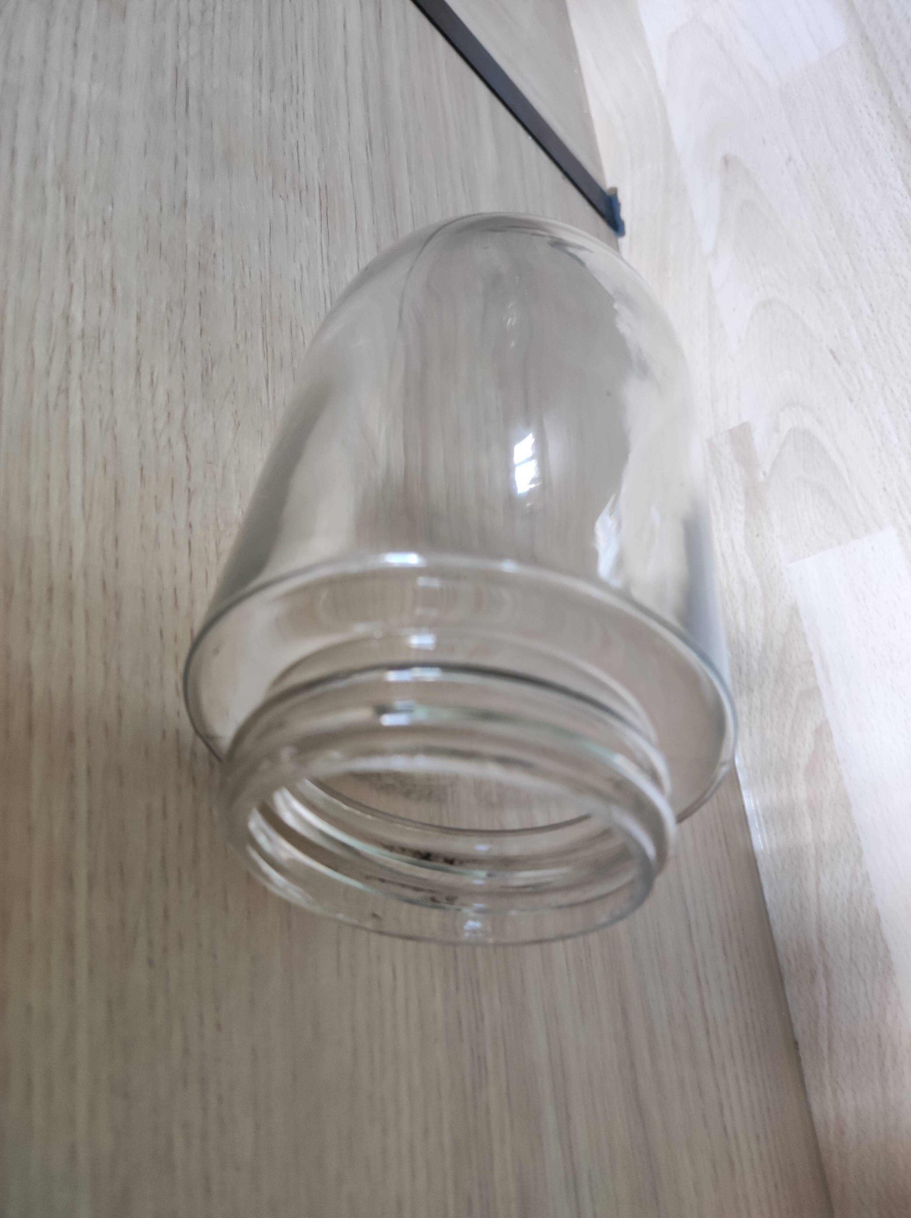 Globe glass lamp shell gooseneck farmyard