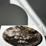 Dish in petrified wood