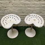 2 tractor seat stools