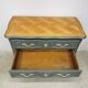Vintage cherry wood commode refurbished