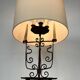 Wrought Iron Candelabrum with Six Lights, French Work, circa 1950