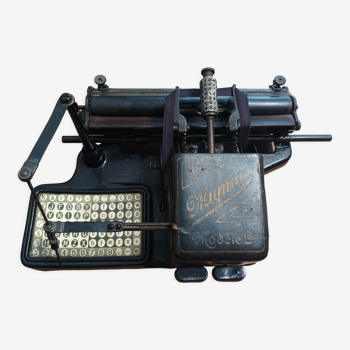 Machine à écrire Mignon modèle 2B de 1910/30