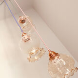 Pastel waterfall pendant light