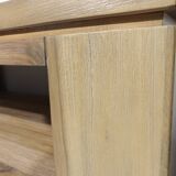 Modern style wooden coffee table, low shelf