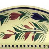 Quimper pottery asparagus plate