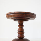 Vintage turned wooden fruit cup