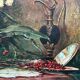 Gyula Takács (1905–2002). Still life with flowers.