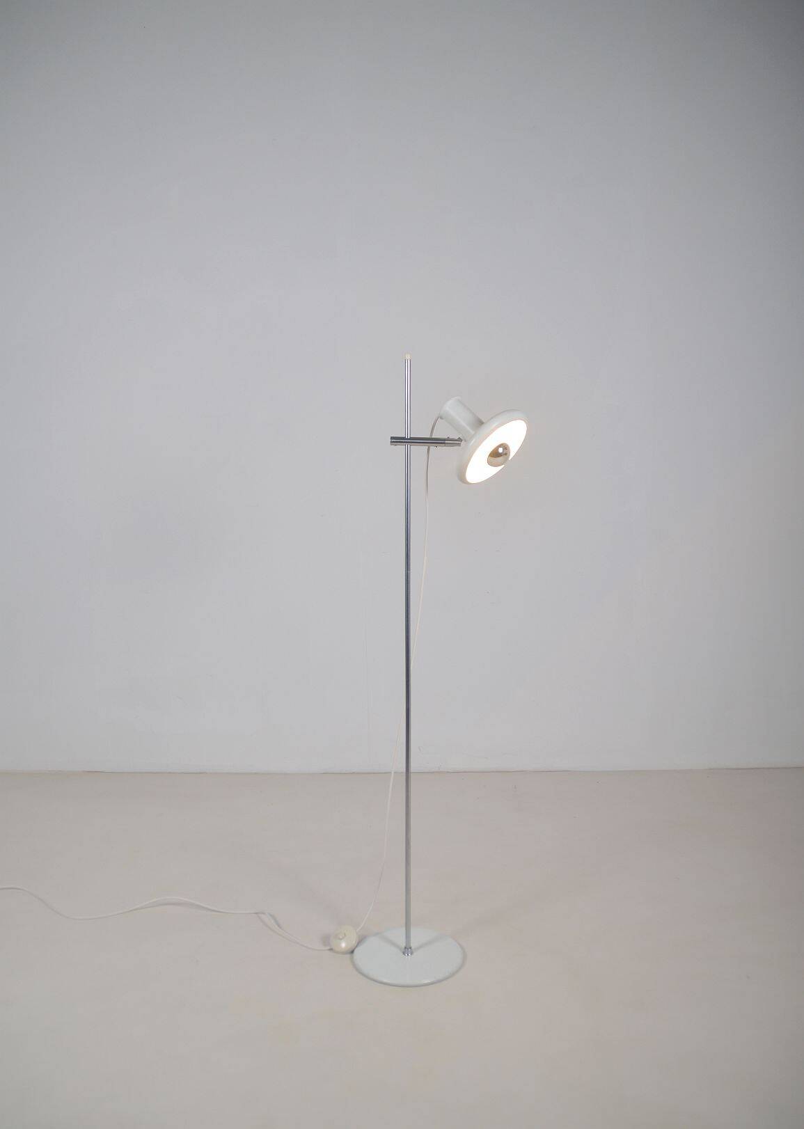 Lampadaire danois "Optima 3" conçu par Hans Due pour Fog & Mørup, années 1970