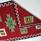 175x100 hand-woven red wool Kilim carpet