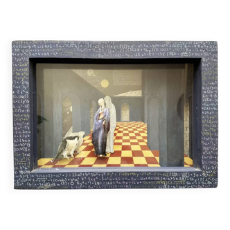 Surrealist tableau. England 1970s.