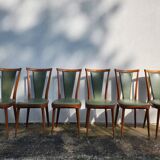 Set 6 Baumann chairs Palma model