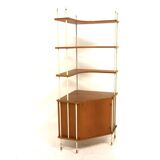 "Prydno" corner bookcase in oak, Bröderna Gustafssons, Sweden, 1950