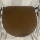 Set of 4 folding chairs in Trigano Hestia fabric