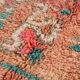Peach Vintage Moroccan Rug 180 x 253 cm - Handmade Berber Wool Rug - Boho