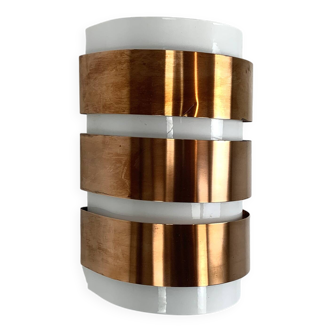 V-155 wall lamp Hans-Agne Jakobsson AB Markaryd, Sweden, copper, 1960s