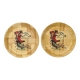 2 Bamboo trays of Asian origin certainly 1950