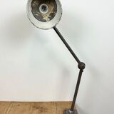 Brown Industrial Workshop Table Lamp, 1960s