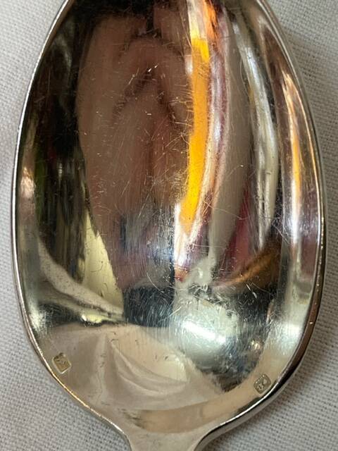 Art-deco silver-plated cutlery