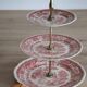 3-tier serving dish "Burgenland" Villeroy & Boch red