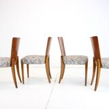 1950s Jindrich Halabala Dining Chairs H-214 for UP Závody, Set of 4