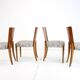 1950s Jindrich Halabala Dining Chairs H-214 for UP Závody, Set of 4