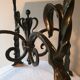 Fifth wheel, forged steel side table