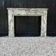 Louis XVI style fireplace in Paonazzo marble, circa 1880.