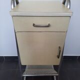 Bedside table in vintage formica typical of the 60s