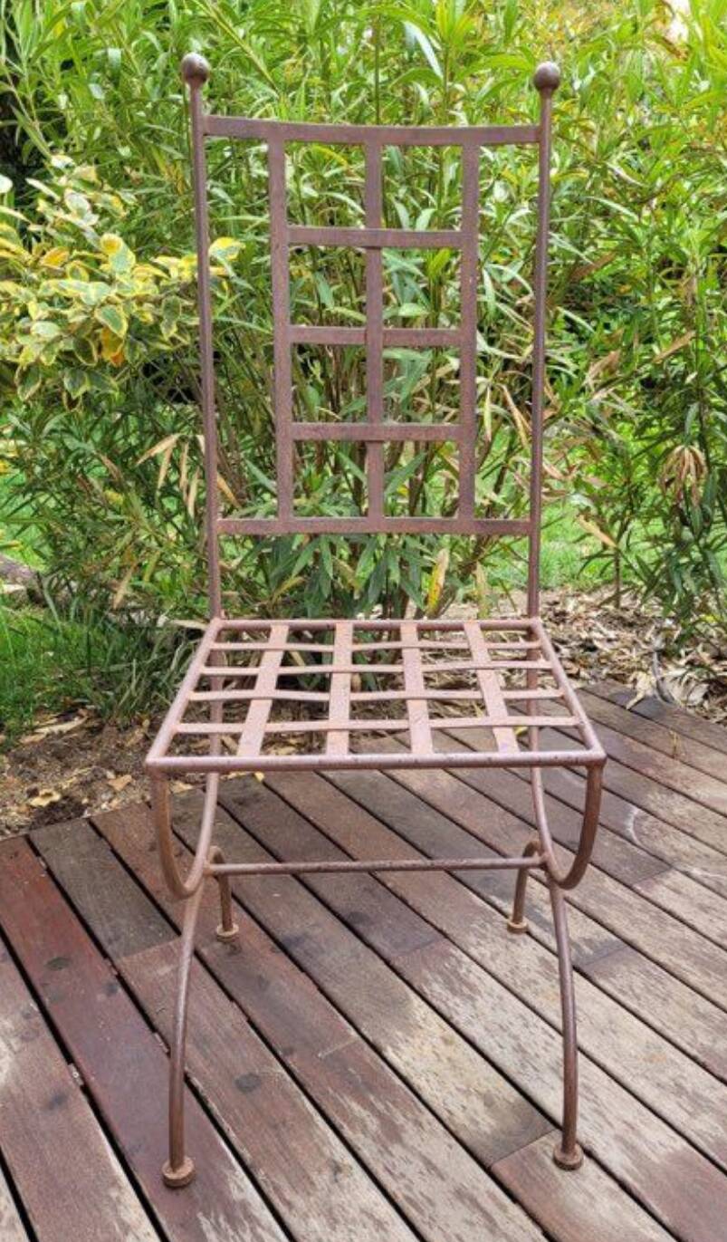 Wrought Iron Chair